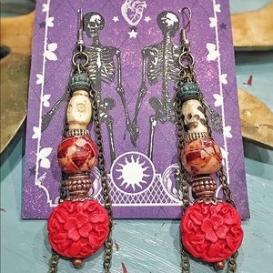 Handmade Eclectic Statement Earrings